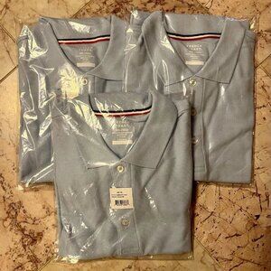 NEW Bundle of 3 French Toast Boys Light Blue Polo Shirt XXL 18/20